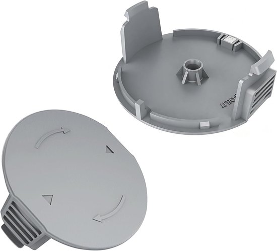 2 Stuks Grastrimmer Spoelafdekking, Vervangende Afdekking voor Universele Grastrimmer, Geschikt voor Diverse Modellen en Merken