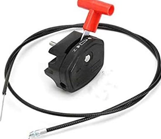 2 stuks - inclusief 1Gasklephuis en 1 gaskabel - Universele 142Cm 56Inch Gaskabel & Choke Hendel Compatibel met Grasmaaier Grasmaaier