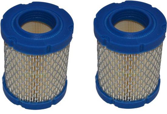 2 stuks luchtfilters voor Briggs & Stratton / B&S-motor 796032 591583 210000er 10 - 14 HP