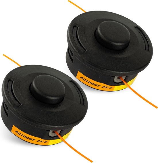 2 stuks - maaikop - 25-2 trimmerkop - 4002 710 2191 - Compatibel met Stihl FS55 FS55R FS56 FS56RC FS70 FS70R FS80 FS85 FS90 FS90R FS91R FS94R FS100RX FS110 FS111R FS111RX FS120 Onkruidverdelger 4002 710 2108 van Merkloos	