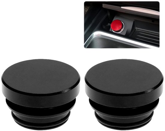 2 stuks - Metal Cigarette Lighter Cover - Motorcycle Cigarette Lighter Dust Cover - Cigarette Lighter Socket Plug - Aluminum Waterproof and Dustproof - Universal for Cars and Motorcycles - Auto Parts van Genuine Marine