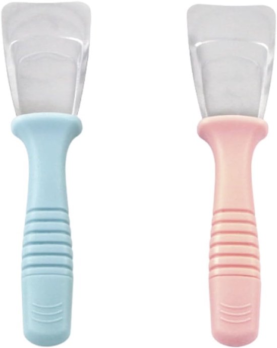 2 stuks ontdooikrabbers, ontdooier voor koelkast en vriezer, ijskrabber van roestvrij staal, ontdooier voor vriezer, keukenaccessoires voor koelkasten van Merkloos	