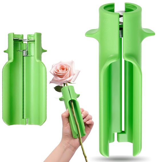 2 Stuks - Rozendoornverwijderaar - Rozendoorn Verwijderaar - Metalen Doornenstripper - Rozen Ontdoorner - Bloemen Stripper - Blad Verwijderaar - Tuindraad Tang - Tuingerand - Bloemist - Tuinschaar - Tuinieren