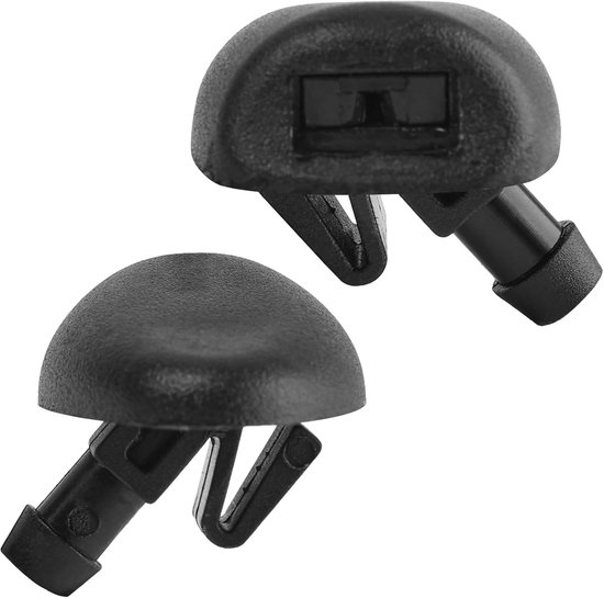 2 Stuks Ruitensproeierkop voor Peugeot 206CC - 206SW - 206 - 206+ - Citroën - 6438J2 - 6438E6 - 6438AV - 6438W2 - 6438Z1 - Auto Ruitensproeierkoppen - Voorruit Ruitenwissersproeiers van Easyboost