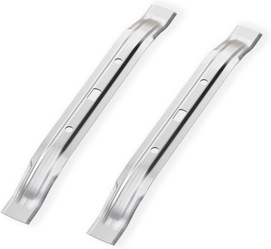 2 Stuks RVS Messen - 20 cm - Geschikt voor Stihl Robotmaaiers iMOW RMI 422 422P 422PC RMI422 P C - Zilver - 420 RVS (200 mm) van Merkloos	