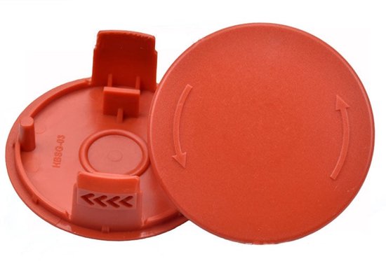 2-stuks Spoeldeksel - geschikt voor Bosch AFS 23-37 elektrische bosmaaier - geschikt voor Bosch AFS 23-37 elektrische bosmaaier van Merkloos	