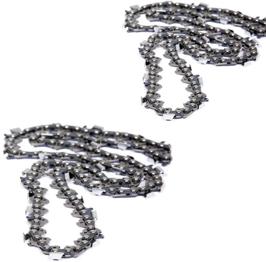 2 Stuks TT zaagketting geschikt voor Makita DUC353, DUC355Z 35cm 52 aandrijfschakels van Intenzz