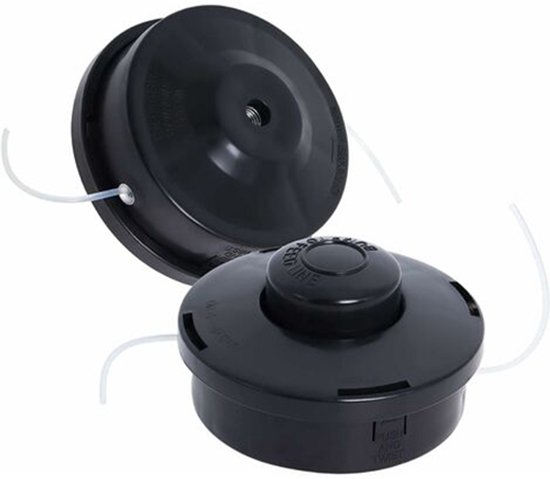 2 stuks Universele bosmaaierkop M10 x 1,25 – ABS-spoel – Flexibel polypropyleen snoer – Eenvoudige automatische installatie