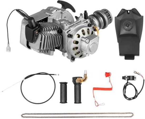 2-takt Motoren Set voor Mini Dirt Bikes en Pocket ATV's - 49 cc, Meer Onderdeel van Miyagi