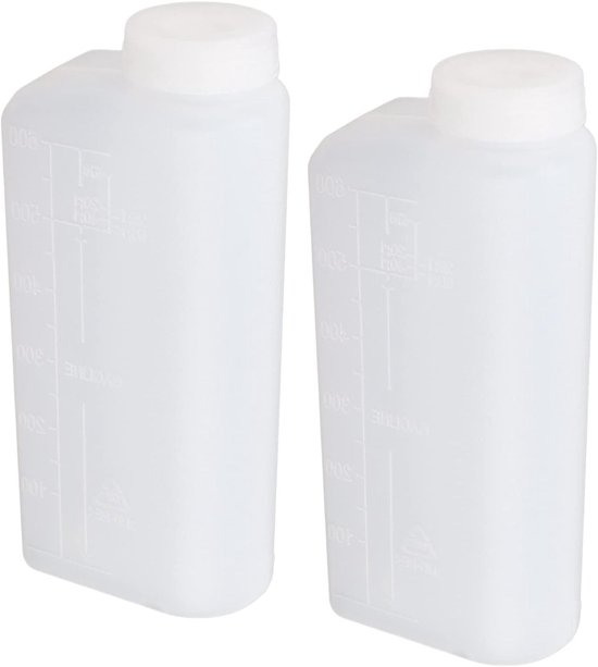 2-Takt Olie Mengfles 600ML voor Brandstofmix, Ideaal voor Kettingzaag en Tuingereedschap
