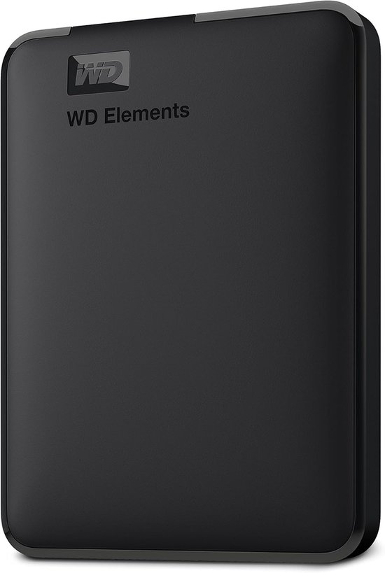 2 TB Draagbare Externe Harde Schijf - USB 3.0, Zwart van Merkloos	