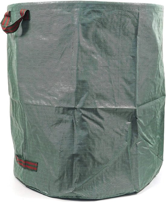 2 x 60 liter waterdichte tuinafvalzak van robuust polypropyleen weefsel - geschikt voor tuinafval van Glorytec