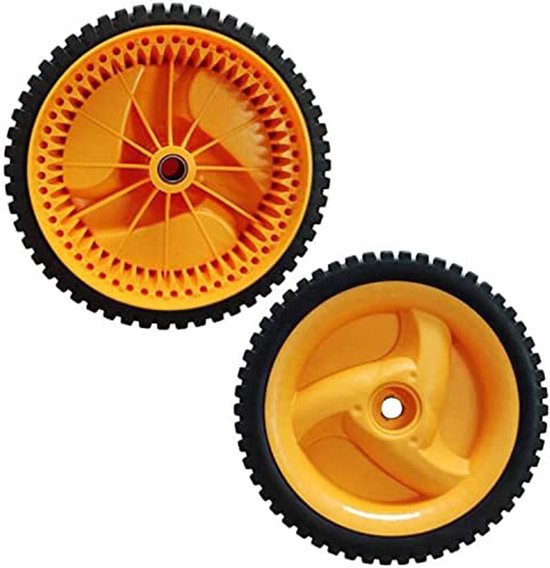 2 x Grasmaaierwielen 53 tanden aandrijfwiel voor Husqvarna Electrolux, McCulloch, Rally en andere grasmaaiers van Merkloos	