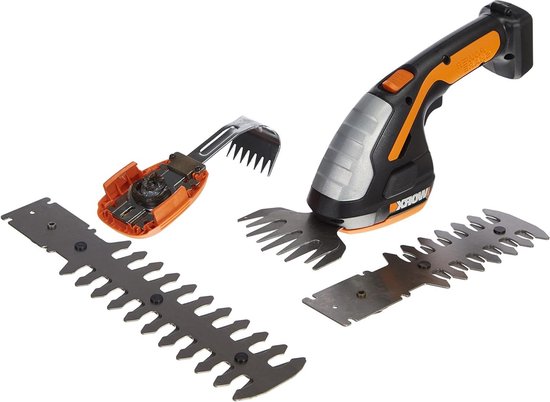 20 V max. Handheggenschaar - PowerShare - WG801E.91 - zonder accu - multifunctionele gazonschaar. van Merkloos	