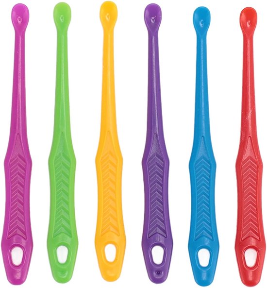 200 Pcs Earwax Removal Aid, Portable Ear Cleaner Earwax Curette Remover Multi Color Ear Cleaning Spoon Hanging Earwax Curette Earpick Tool for van Merkloos	