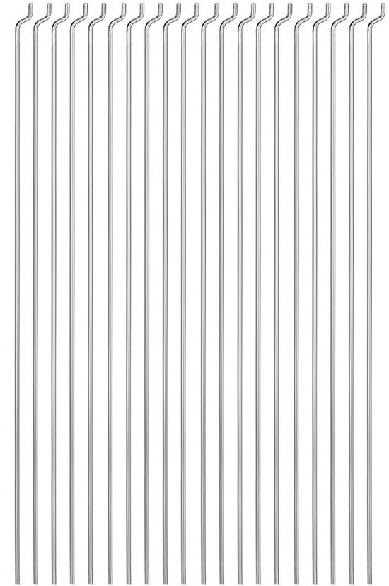 20x Stalen Z-Stangen 1.2mm x 180mm: Trek en Drukstangen voor RC Auto, Boot en Vliegtuig Onderdelen