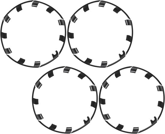 21 Inch Velgbeschermer Vervanging voor Model Y Performance - Krasbestendig Wieldop - Velgpatch (mat zwart)