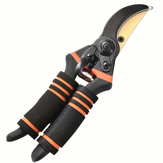 21,5 cm Professionele Titanium Bypass Snoeischaar - Extra Scherpe Tuinschaar met Ergonomische Grip - Handmatige Snoeischaar voor Bloemen, Struiken & Boomtakken - Zware Kwaliteit Tuingereedschap van Annefleur Gardens