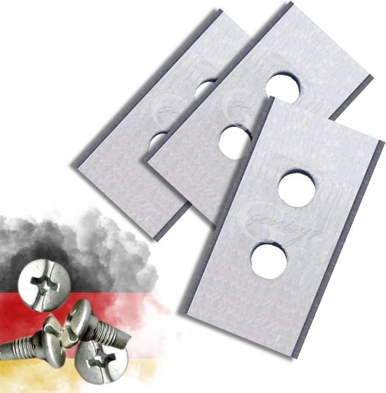 24x Robotmaaier Mesjes RVS Set – Universeel Compatibel met Mammotion Luba & Yuka – Dubbelzijdig Gebruik & Extra Sterk van RoboRazor