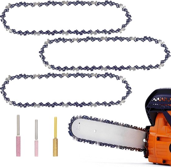 25 cm zaagketting - 3/8 inch LP - 40 aandrijfschakels - 11 mm - terugslagarm - accukettingzaag ketting - 10 inch - zwaard reserveketting - Makita DUC254Z - Einhell-GE-LC 18/25 Li - Oregon van Oregon