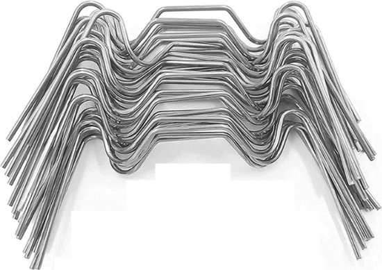 25-pack Bevestigingsclips voor kasglas van Merkloos	