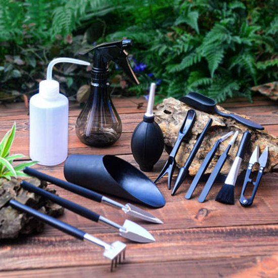 25 stuks Sappige Planten Gereedschap Tuingereedschapsset voor Vetplanten met Overvulmat Waterdicht en Opvouwbaar van Gardguard