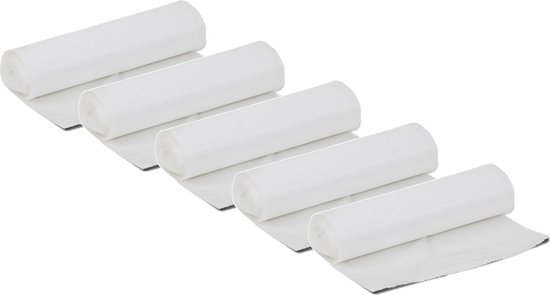 25x Puinzak/afvalzak 65 liter extra dik - Bouwafval - Tuinafval - Restafvalzakken - 65 x 100 cm van HQ Products