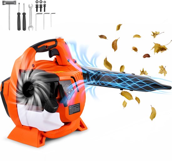26CC 2-Takt Benzine Bladblazer, Draagbare 2-In-1 Bladblazer, 425 CFM Luchtvolume, 156 MPH Snelheid, Gazononderhoud, Bladruimen, Sneeuwruimen, op Benzine van Craftsman