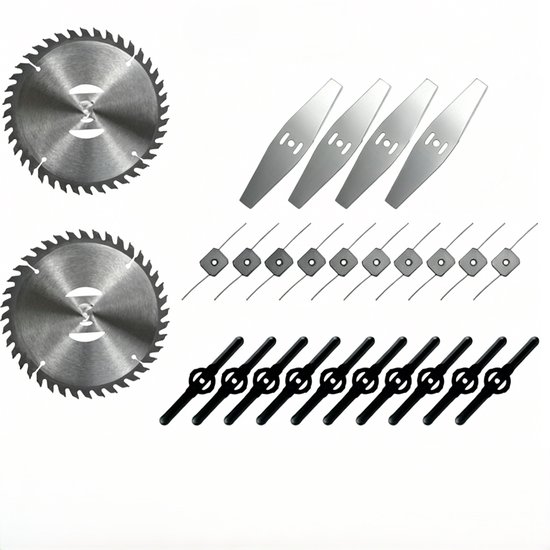 26stuks - Robotmaaier - vervangende accessoires voor snoerloze - grasmaaierbladen - Metalen messenset voor grastrimmers - Reservemessen voor tuinmaaiers - Roestvrijstalen messen voor het maaien van gras