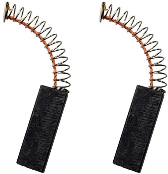 2Pcs Motor Carbon Brushes, 6.3 * 11 * 32mm Carbon Brushes Electric Motor Universal Power Tool Repair Part for Vacuum Cleaner van Apofly