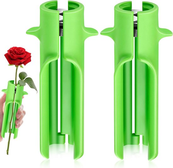 2x Doornverwijderaar voor Bloemen en Rozen - Gereedschap voor Stelen Schoonmaken van Merkloos	
