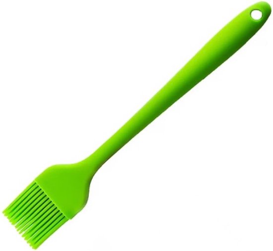 2x Siliconen Bakkwast Groen - Siliconen - Keukengerei - Insmeren - Invetten - Bakken - Cupcakes van Heble®