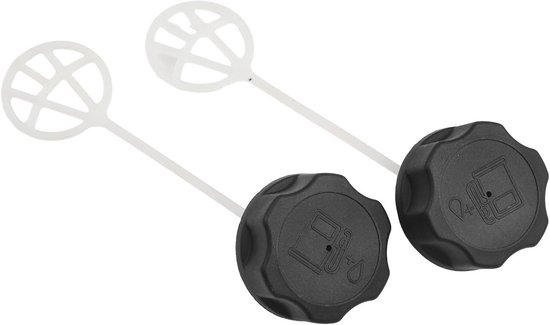 2x Universele Tankdop voor Grastrimmer, Heggenschaar en Bosmaaier (43cc - 55cc) van Merkloos	