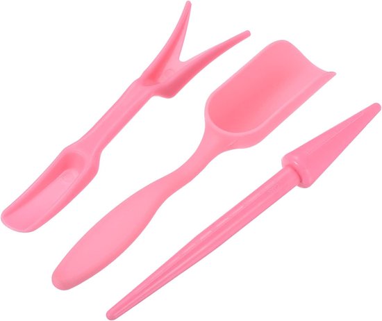 3-delige set gereedschap voor vetplanten – Tuingereedschapsset – Gereedschapsset voor terrariums binnenshuis – Handgereedschap voor het planten – Tuingereedschap voor