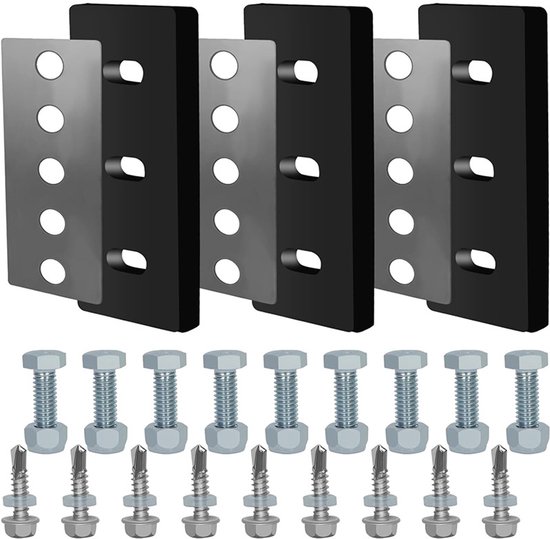 3-delige sneeuwblazerwaaiervervangingsset - Geschikt voor de meeste sneeuwblazers - Model B (3/8 inch) van Merkloos	