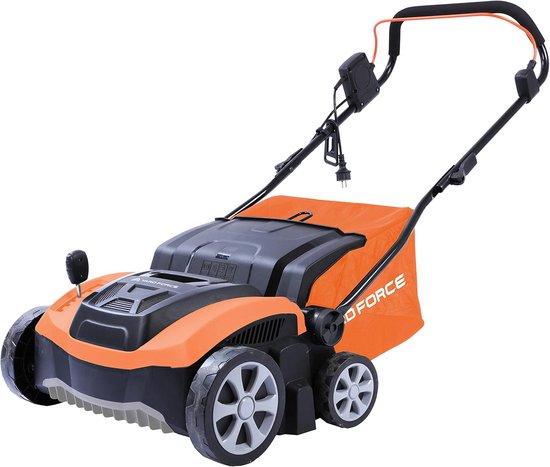 3-in-1 Elektrische Verticuteermachine met Ventilator - 1500W, 36 cm Werkbreedte, 45L Opvangzak van Powerplus