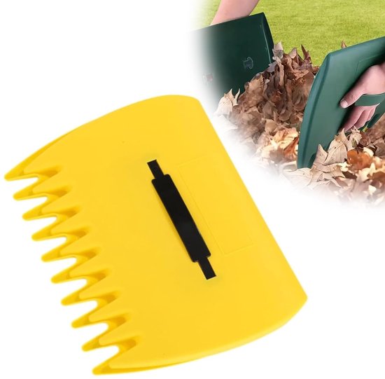 3-in-1 Ergonomische Pickup Rake - Eenvoudige Blad & Gras Grabber, Blad Scoops afval Pick Up Tool, voor het ophalen van bladeren, knippen, gras van Merkloos	