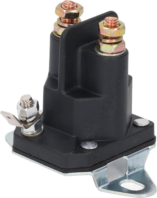 3-Pole Motor Starter Solenoid Relais 12V 435097 voor MTD 109946 146154 T1200 Grasmaaier . van Abakoo