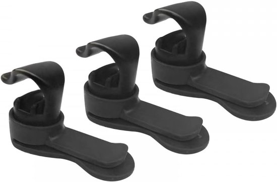 3 Stks Magnetische Water Tube Clip - Militaire Rugzak Molle Clips Voor Fiets - Hydratatie Water Bladders Tactische Tas van Merkloos	