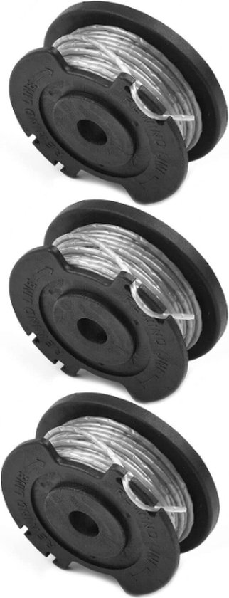 3 stks Spool & Lijn Vervanging voor Bosch Easy Gras Cut 18 V 23 26 18 Strimmer Bijlagen Onderdeelnummer F016800569 van Bosch
