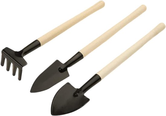 3 Stuks Kleine Tuinieren Handschep Tuintroffel Transplanter Lichtgewicht Comfortabel Ergonomisch Handvat Tuingereedschap van WUHUAROU