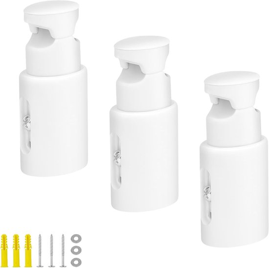 3 stuks radiatorhouders - verstelbare houder - badkamerradiatoren - handdoekradiatorhouder - rechte gebogen badkamerradiatoren van Merkloos	
