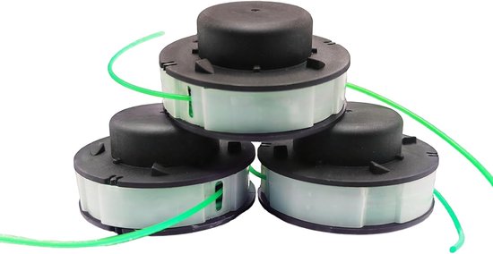 3-stuks vervangende spoel geschikt voor de Stihl FSA 56 snoermachine - inclusief grasmaaier spoel Autocut 2-2 kop C2-2, geschikt voor de vervangende grasmaaikop voor de snoermachine van Merkloos	