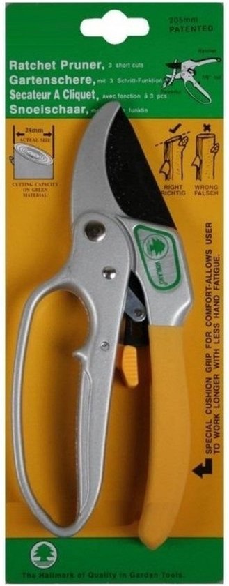 3-traps snoeischaar 20 cm - Tuin gereedschap van Kinzo