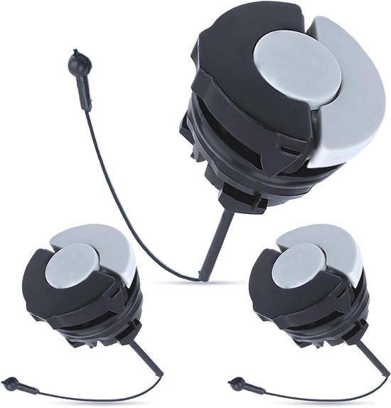 3 x Brandstofdop voor STIHL MS192T MS200 MS250 MS290 MS380 MS390 MS440 MS460 MS880 van REEXBON