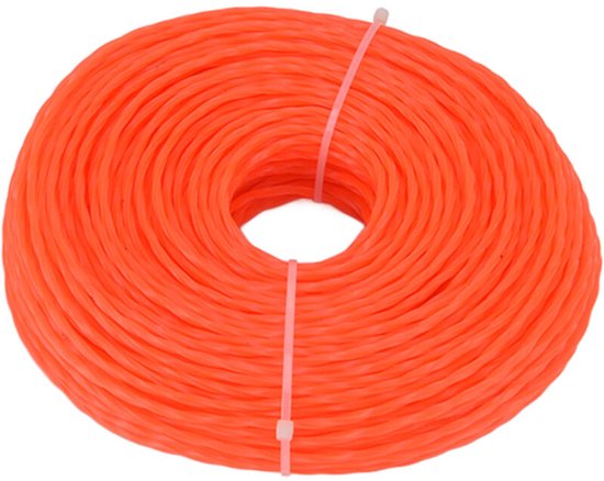 3,0 mm x 60 m maaidraad geschikt voor grasmaaiers - Extra sterke universele draad geschikt voor Husqvarna, Ryobi en Stihl - Vervangend accessoire