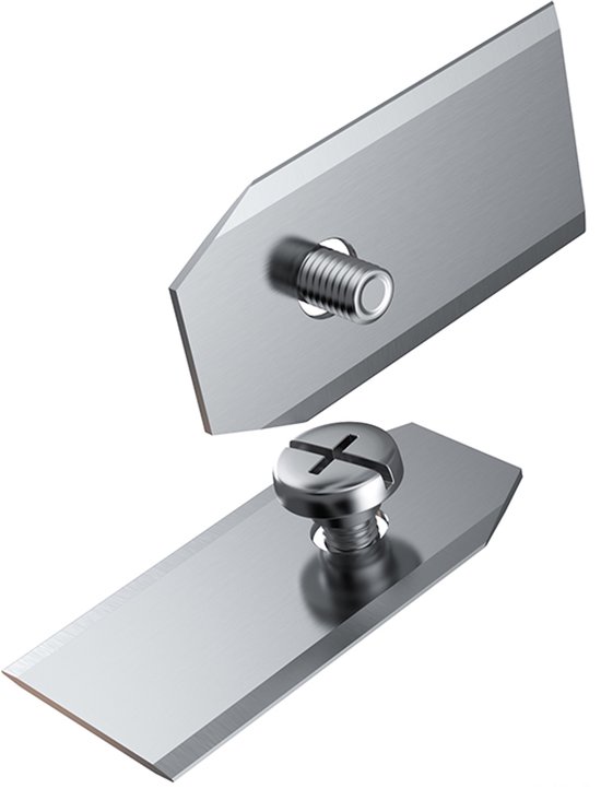 30 x Mesjes voor Gardena robotmaaier - Husqvarna automower - RVS van Merkloos	