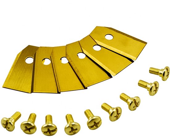 30 x Mesjes voor Gardena robotmaaier - Husqvarna automower - Titanium van Ontoria