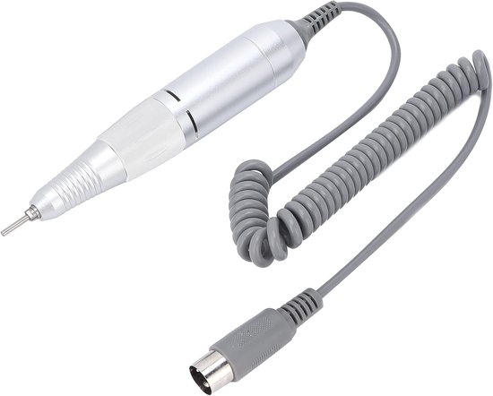 35000rpm Elektrische Nagelboor Handpiece Pen - Nagelboor Pen Handle - Hine Boor Polijsten Vervangingshandgreep Zwart (Wit) van Merkloos	