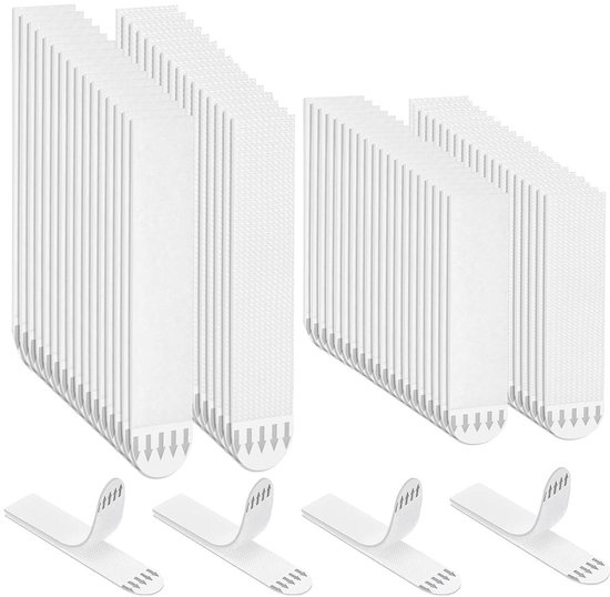 36 Pairs Picture Hanging Strips - 72 Strips voor Grote Foto's - Stevige Muurhanging Strips - Beschadigingsvrij voor Foto's - Lijm voor Lijsten, Spiegels en Decoraties van Command